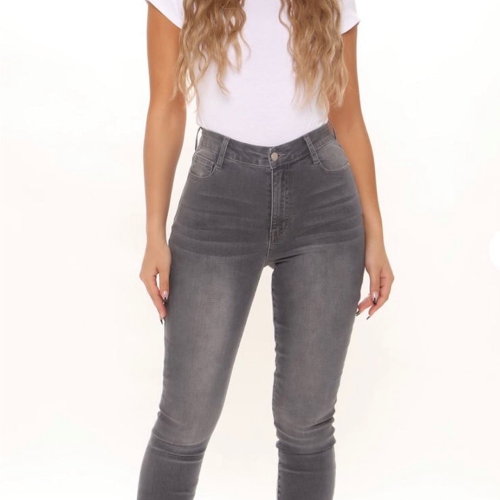 Women's Gray Jeans